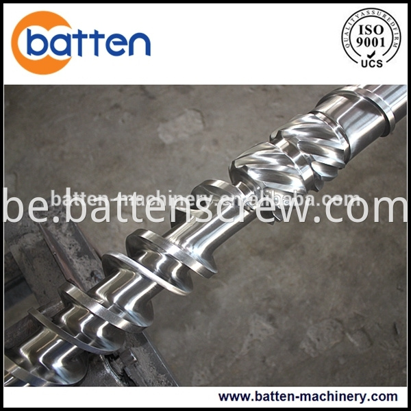 90/28 PP, PE грануляванай перапрацоўкай экструзійнай шрубавай бочкай